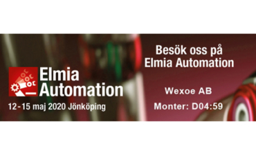Träffa oss på Elmia Automation
