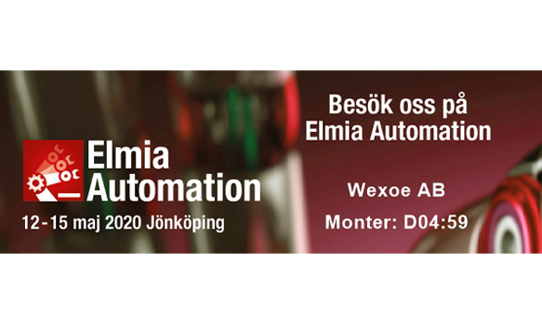 Träffa oss på Elmia Automation